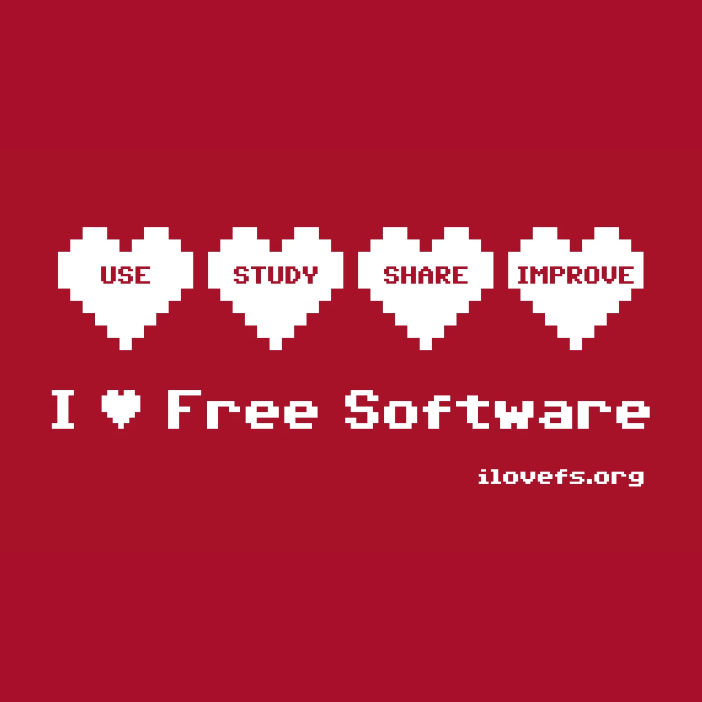 I Love Free Software